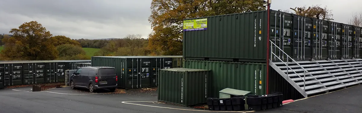 Container storage yard
